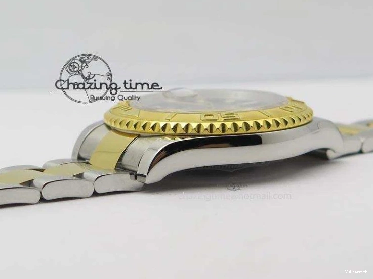 Yacht-Master Edition 116622 SS Bracelet YG Blue Best Dial JF A2836 On 0115